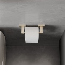 Load image into Gallery viewer, RUACQ Toilet Paper Holder Wall Mounted, Double Post Pivoting, Stainless Steel and Zinc Alloy, Brushed Nickel, CQ-87010C-N