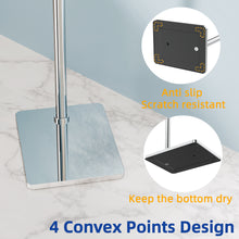 Load image into Gallery viewer, RUACQ Toilet Paper Holder Stand with Post Pivoting Design, Stable Weighted Base, SUS304 Stainless Steel, Chrome, CQ-4801-C