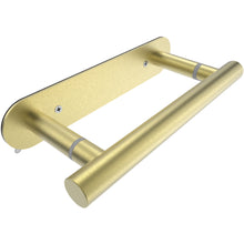 Load image into Gallery viewer, RUACQ Adhesive Toilet Paper Holder, Double Post Pivoting, Stainless Steel, Chrome, CQ-71710MD-C