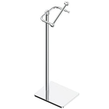 Load image into Gallery viewer, RUACQ Toilet Paper Holder Stand with Post Pivoting Design, Stable Weighted Base, SUS304 Stainless Steel, Brushed Gold, CQ-4801-G