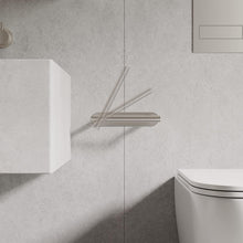 Load image into Gallery viewer, RUACQ Adhesive Toilet Paper Holder, Double Post Pivoting, Stainless Steel, Brushed Nickel, CQ-71710MD-N