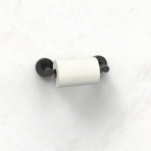 Load image into Gallery viewer, Double Post Pivoting Toilet Paper Holder Matte Black 51510C-B