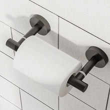 Load image into Gallery viewer, Double Post Pivoting Toilet Paper Holder Brushed 71710-N