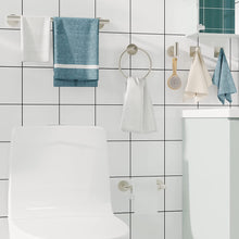 Load image into Gallery viewer, 6 PCs Bathroom Hardware Set, Brushed Stainless Steel