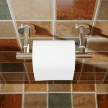Load image into Gallery viewer, Double Post Pivoting Toilet Paper Holder Brushed 71710-N