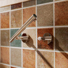 Load image into Gallery viewer, Double Post Pivoting Toilet Paper Holder Brushed 71710-N
